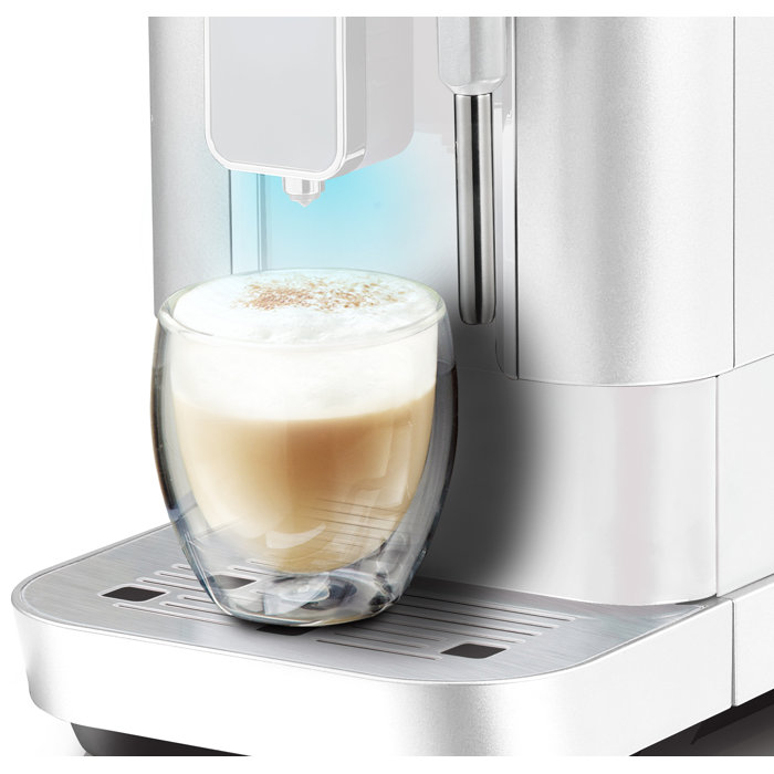 Espressione Concierge Elite Automatic Bean To Cup Espresso Machinediamond White Wayfair